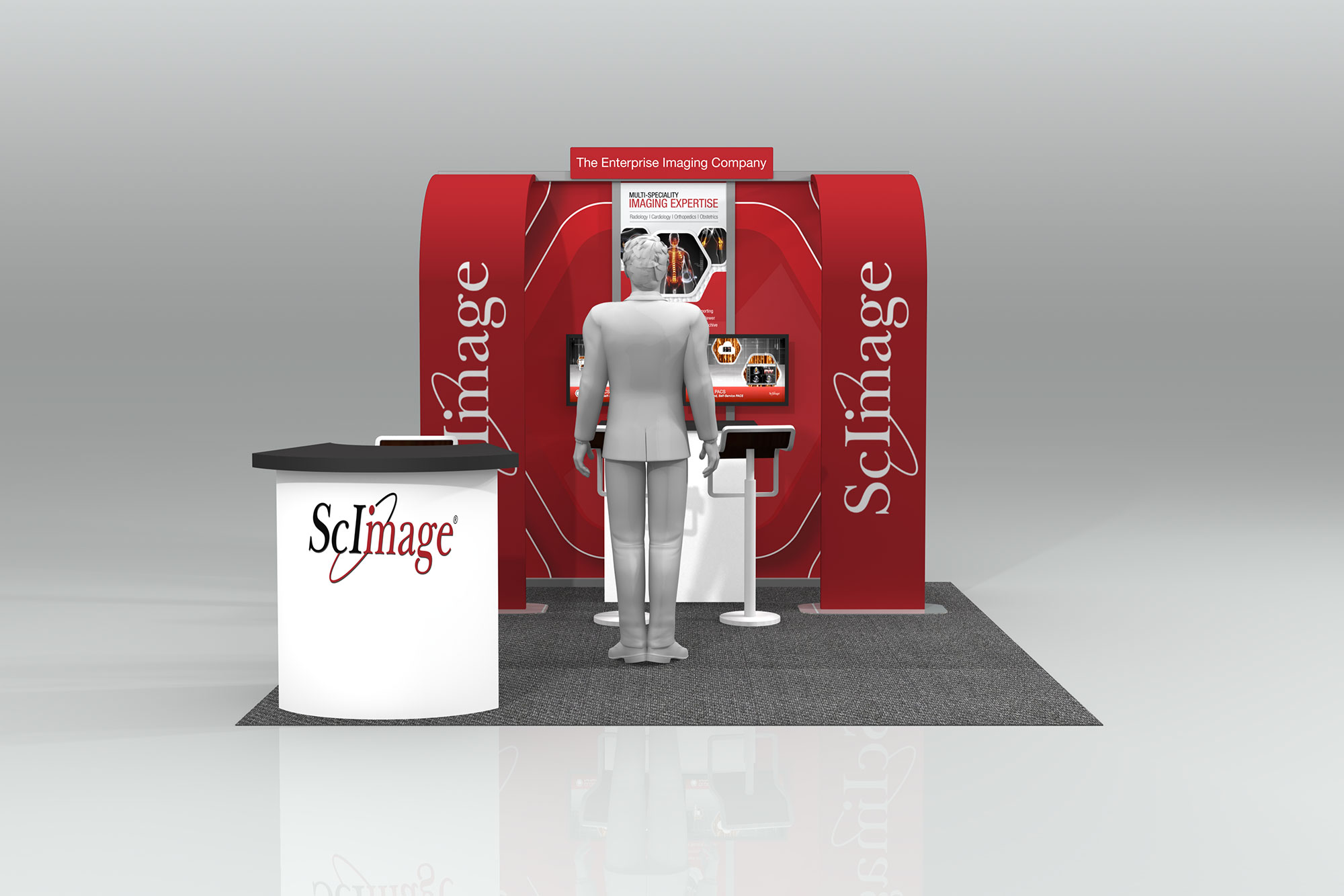 Scimage Tradeshow Booth