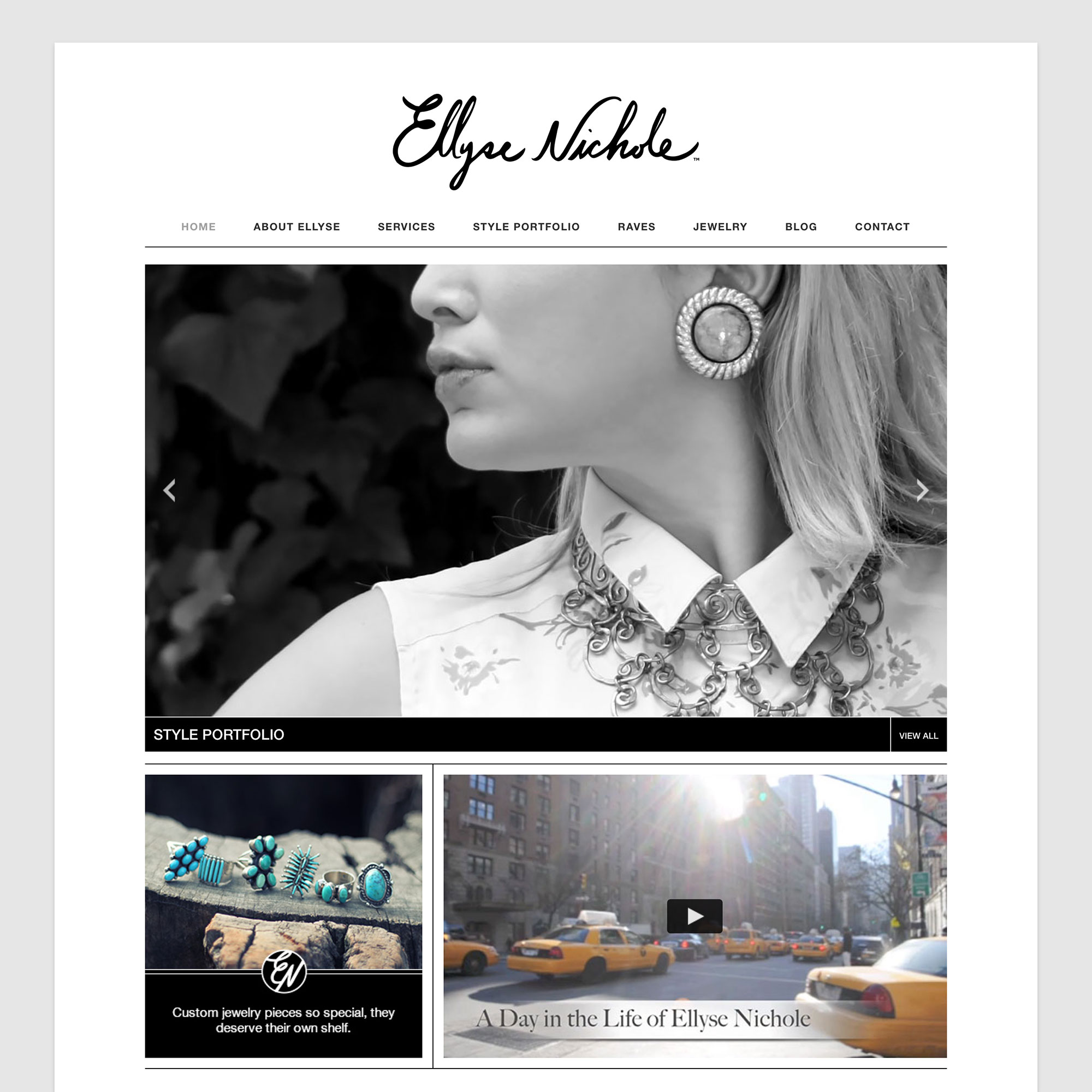 Ellyse Nichole Website