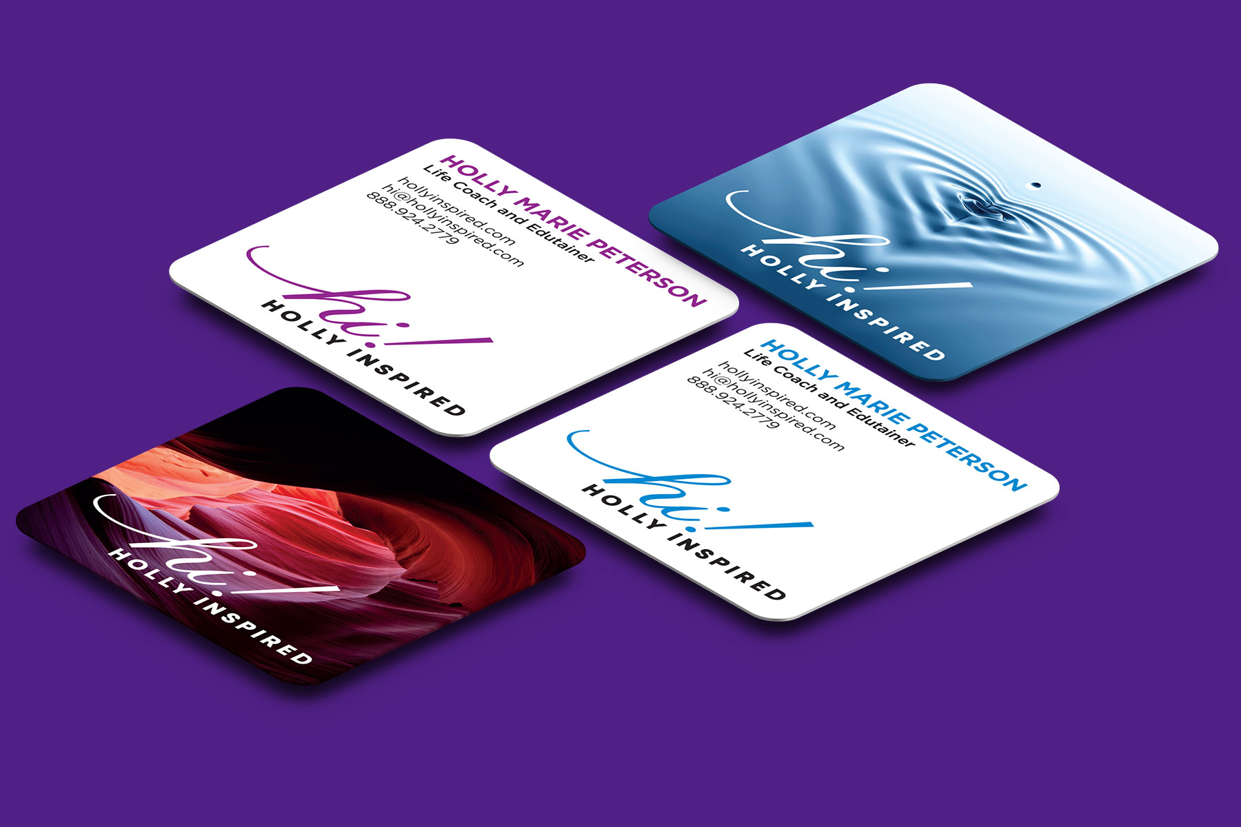 Holly Inspired Business Cards