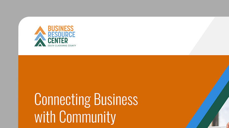 Business Resource Center of Clackamas County Website