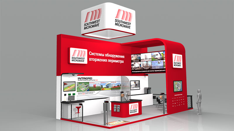 Southwest Microwave Trade Show Booth